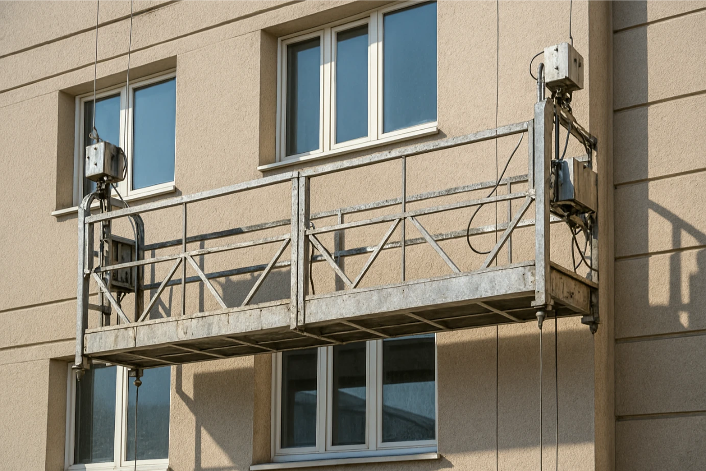 alquiler de andamios electricos en granada